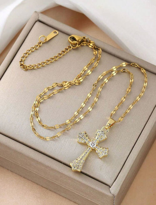 Colier de Lux cu Pandantiv Cruce